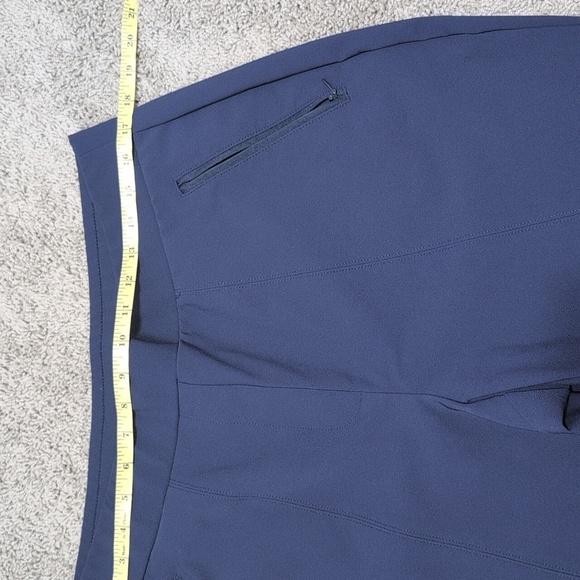 Lane Bryant Nylon Blend Wear Everywhere Straight Leg Pants Side Zip Pockets 14 - Picture 6 of 13